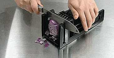 Simposh Easy Food Dicer - Hand Push Pedal Food Dicer - Hand Pump Food Dicer