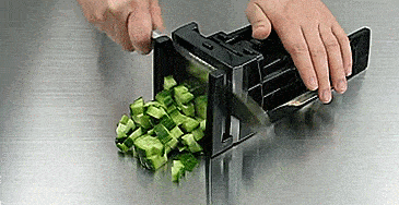 Simposh Easy Food Dicer - Hand Push Pedal Food Dicer - Hand Pump Food Dicer
