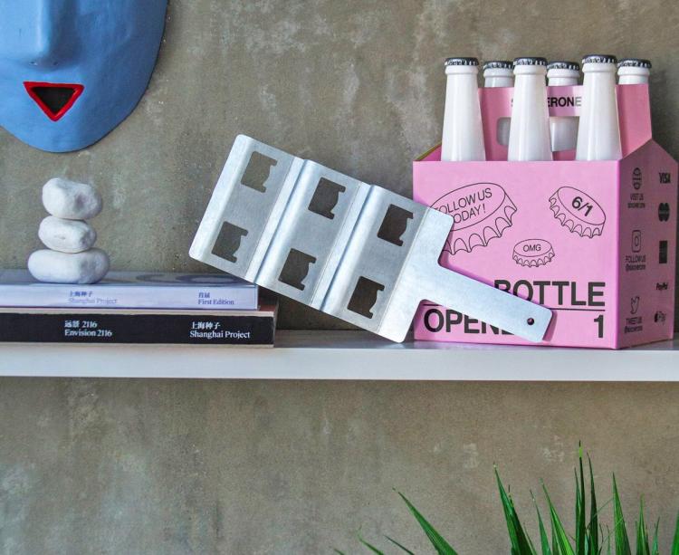 SIXOVERONE Six Pack Bottle Opener - 6-in-1 Bottle Opener