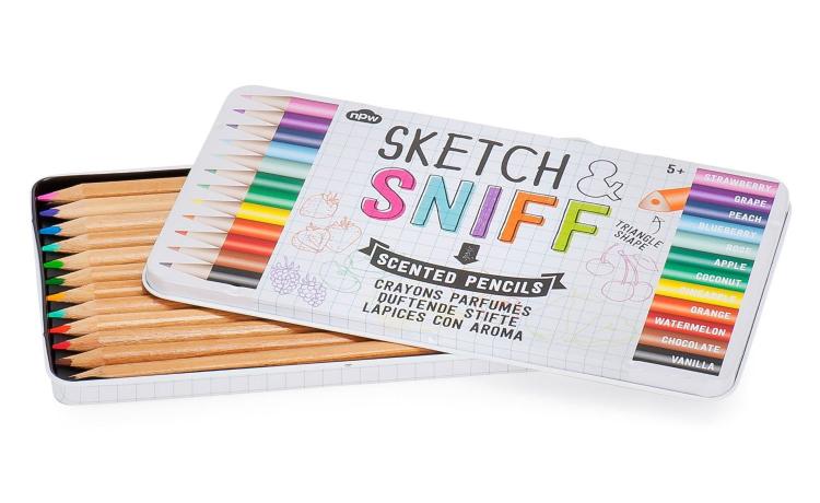 Sketch and Sniff Colored Pencils