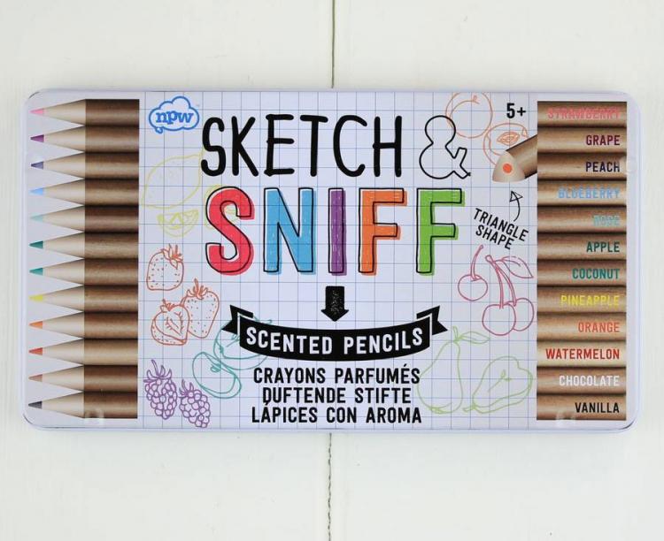 Sketch and Sniff Colored Pencils