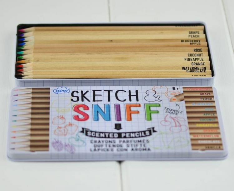 Sketch and Sniff Colored Pencils
