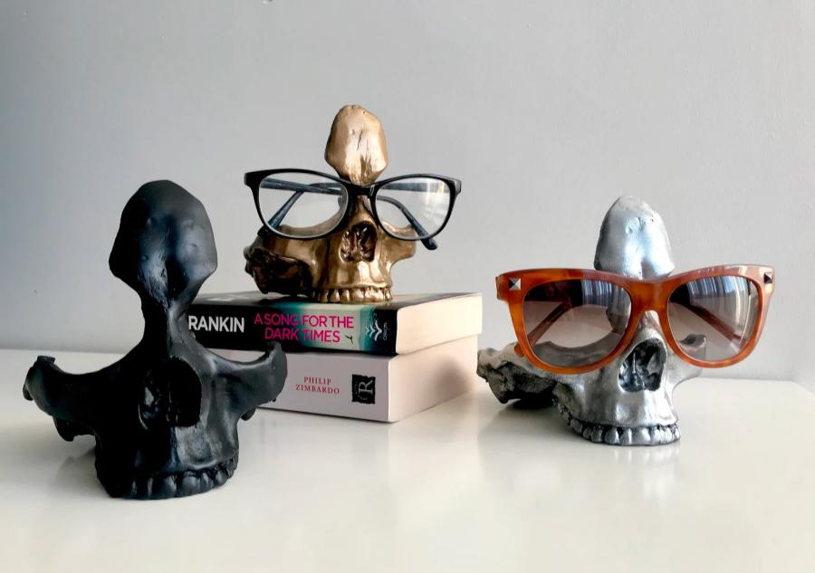 Skull Glasses Holder
