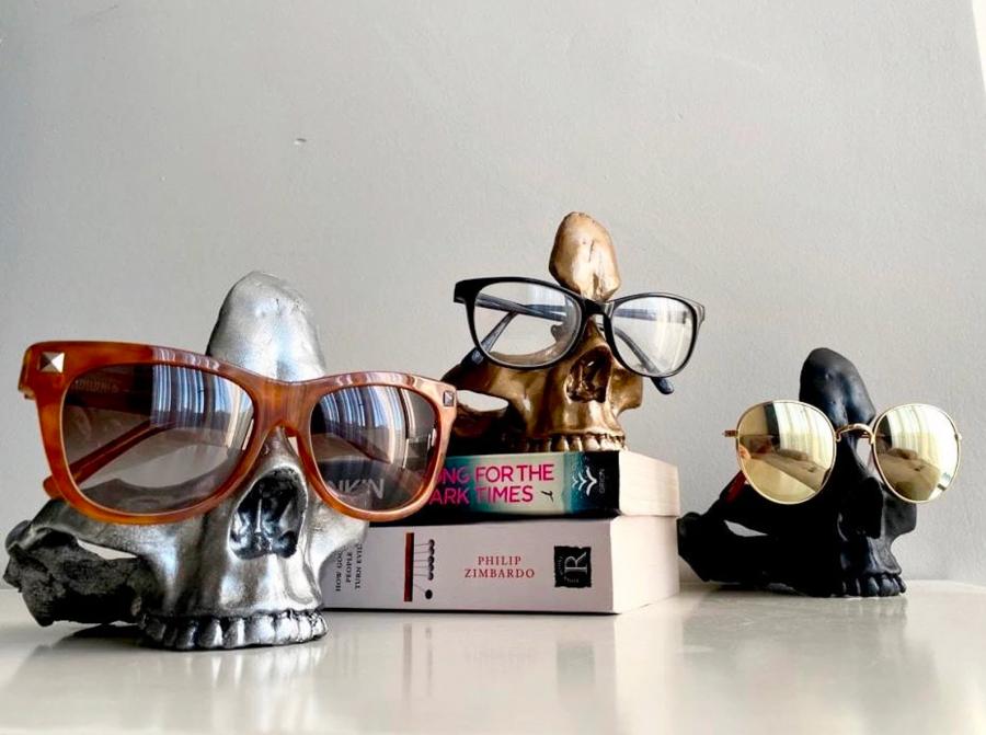 Skull Glasses Holder