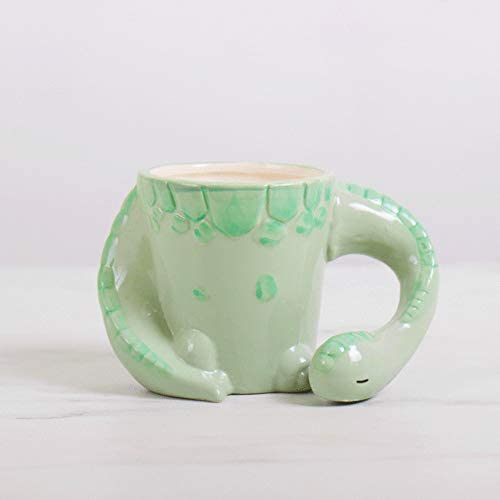 Sleeping Dino Mug - 3D Dinosaur shaped coffee mug