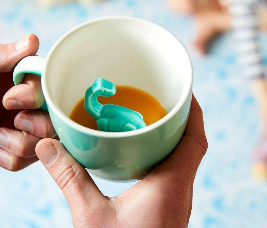 3D Dinosaur shaped coffee mug
