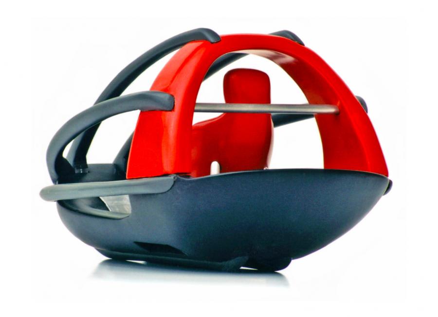 Slegoon Caged Snow Sled With Seat and Steering