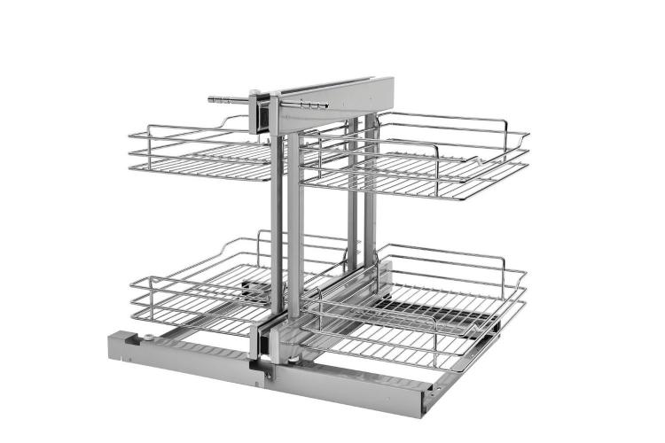 Rev-a-Shelf Blind Corner Cabinet Slide-out system - pull-out blind corner cabinet bins - 5psp cabinet slide-out