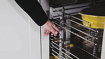Rev-a-Shelf Blind Corner Cabinet Slide-out system - pull-out blind corner cabinet bins - 5psp cabinet slide-out
