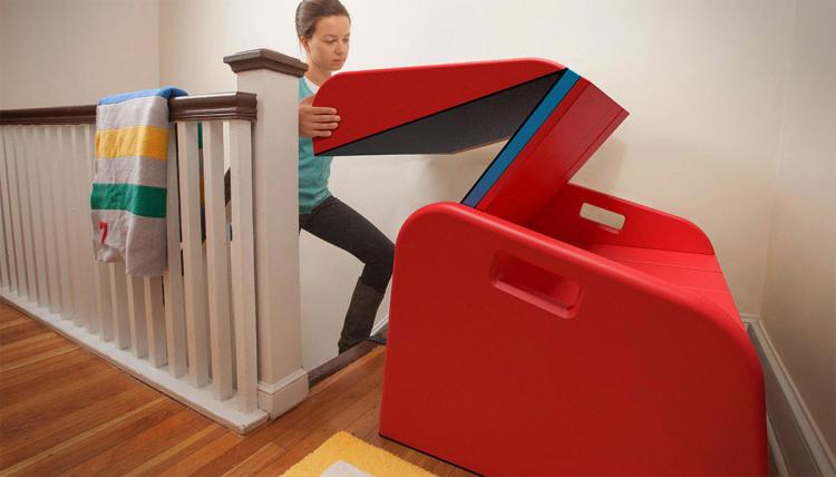 Slide Rider - Attach Slide to stairs - Turn Stairs Into Slide