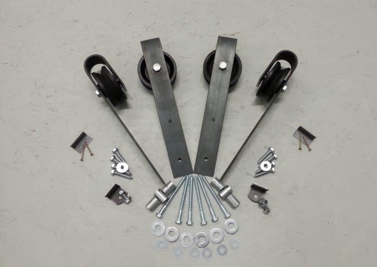 Sliding Double Barn Door Kit