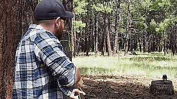 SlingPop - Mini Pocket Slingshot With Bottle Opener - GIF