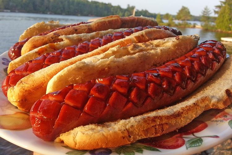 Slot Dog Cut Slots Into Hot Dog For Even Cooking - Slot Dog Hot Dog Scorer Slices Hot dog for better flavor