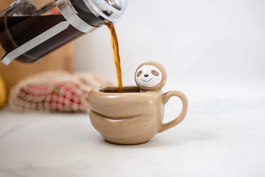 Sloth Shaped Coffee Mug