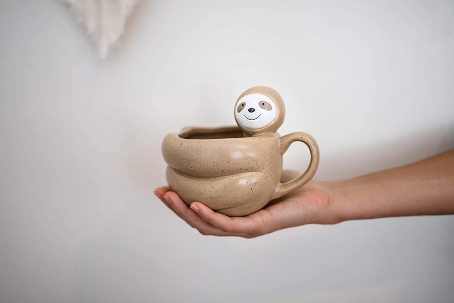 Sloth Shaped Coffee Mug