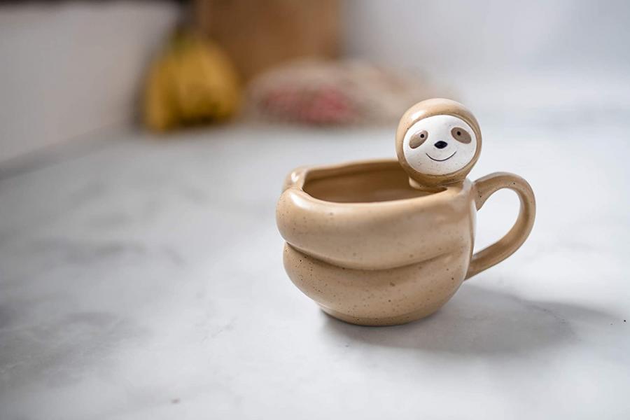 Sloth Shaped Coffee Mug