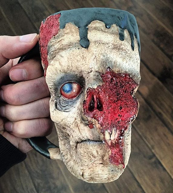 Realistic Zombie Mug