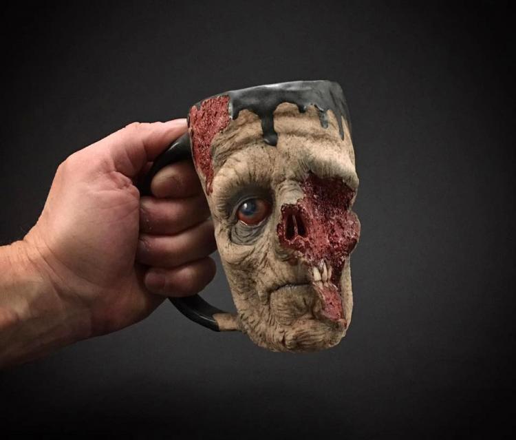 Realistic Zombie Mug