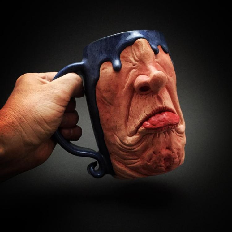 Realistic Zombie Mug