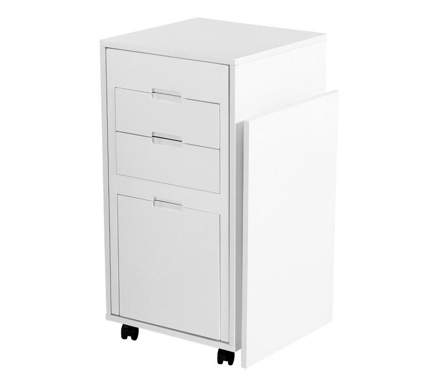 Transforming Cabinet Turns Into Tiny Desk With a Hidden Chair
