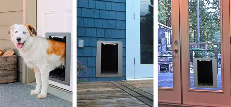 Petvation Smart Automatic AI Doggie Door With Facial Recognition