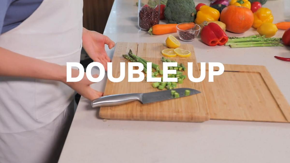 Smart Chop Smart Cutting Board With built-in scale, timer, knife sharpener, knife sanitizer