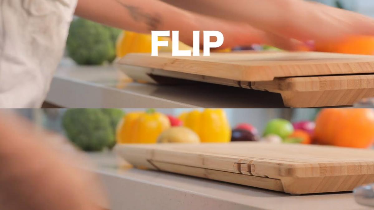Smart Chop Smart Cutting Board With built-in scale, timer, knife sharpener, knife sanitizer