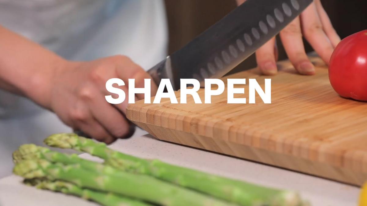 Smart Chop Smart Cutting Board With built-in scale, timer, knife sharpener, knife sanitizer