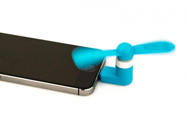 Smart Phone Fan Attachment - Android Blowing Fan - iPhone Blowing Hair For Selfies