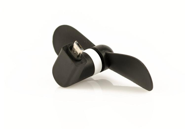 Smart Phone Fan Attachment - Android Blowing Fan - iPhone Blowing Hair For Selfies