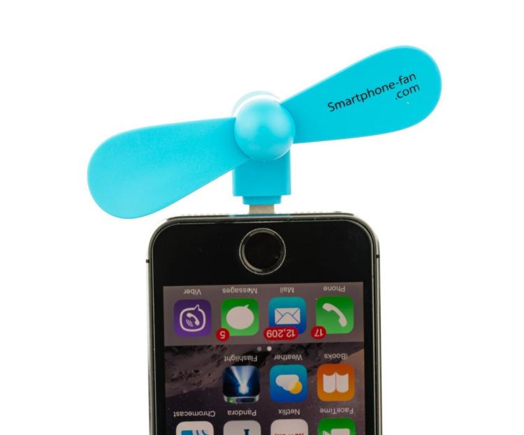 Smart Phone Fan Attachment - Android Blowing Fan - iPhone Blowing Hair For Selfies