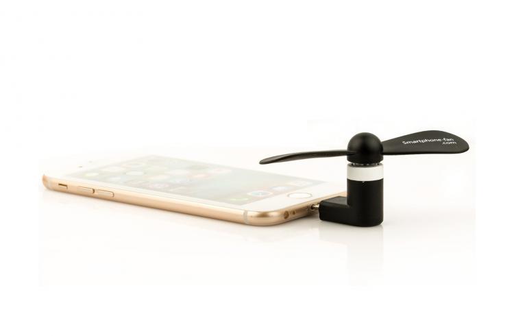 Smart Phone Fan Attachment - Android Blowing Fan - iPhone Blowing Hair For Selfies