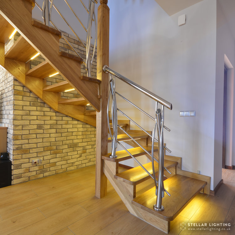 Smart Stair Lights - Intelligent stair led lights turn on when you walk