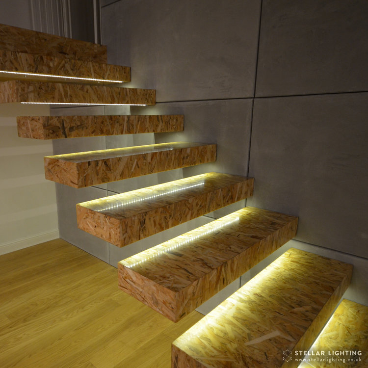 Smart Stair Lights - Intelligent stair led lights turn on when you walk
