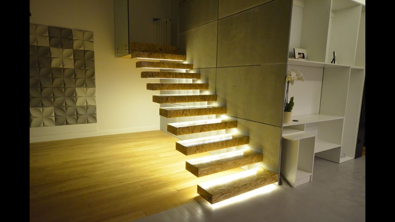 Smart Stair Lights - Intelligent stair led lights turn on when you walk