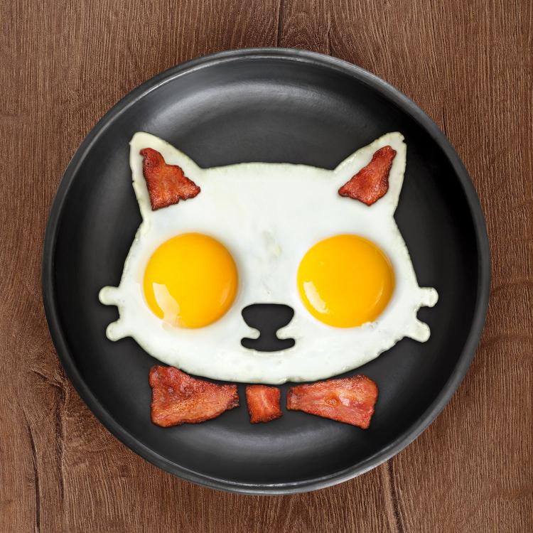 Cat Egg Mold - Cat Shaped Breakfast Mold
