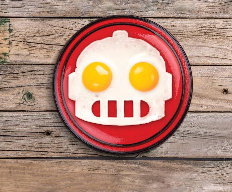 Robot Egg Mold - Robot Shaped Breakfast Mold
