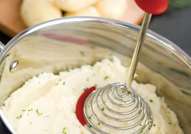 Smood Spring Coil Potato Masher, Avocado Masher, Banana Masher