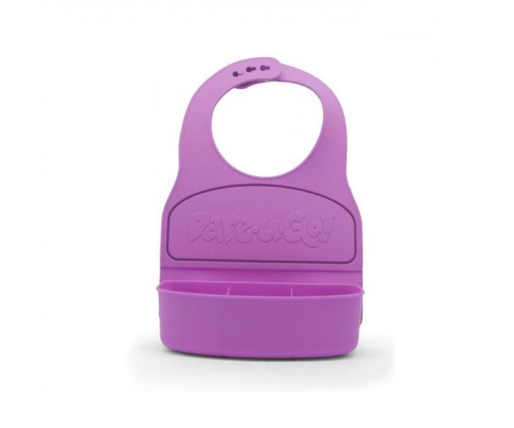 Snack and Go Travel Bib - Snack Holding Baby Bib