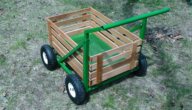 Snow Bully Wheeled Snow Pusher - Manual Snow Plow