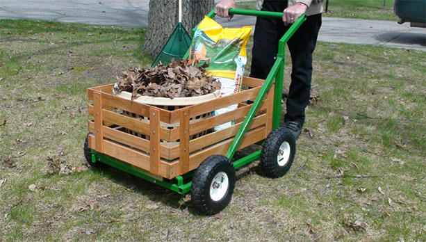 Snow Bully Wheeled Snow Pusher - Manual Snow Plow