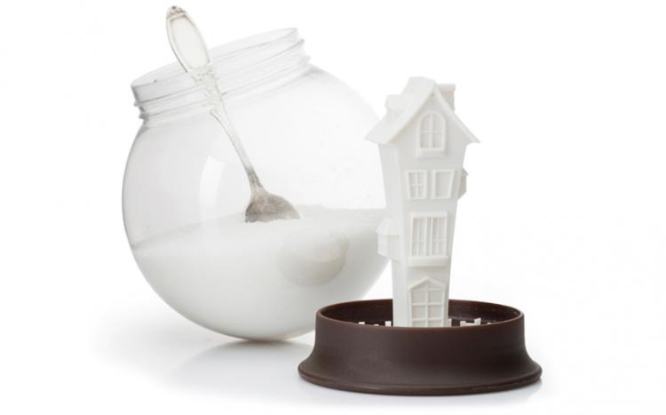 Sugar House - Snow Globe Sugar Canister