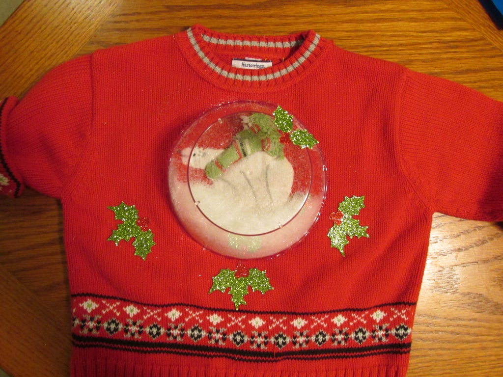 Snow Globe Ugly Christmas Sweater For Dogs - Dog ugly sweater