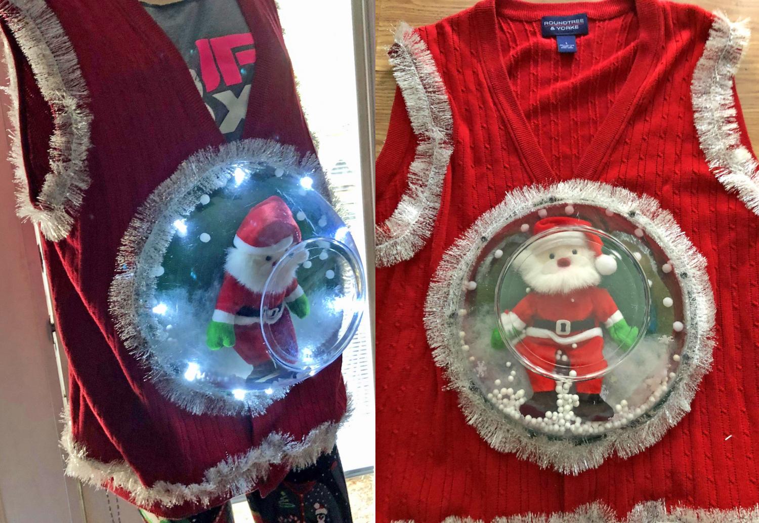 Snow Globe Ugly Christmas Sweater