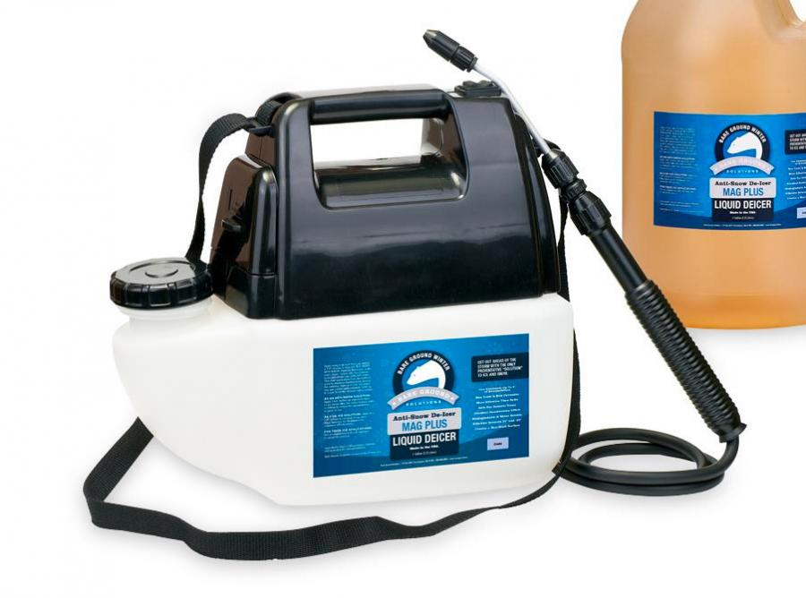 Snow and Ice Preemptive Treatment For Sidewalks and Driveways - de-ice spray solution