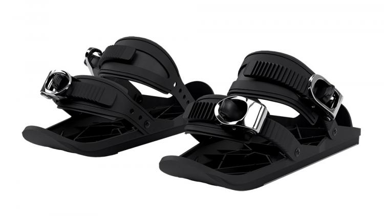 SnowFeet New Winter Sport Combines Skis and Skates