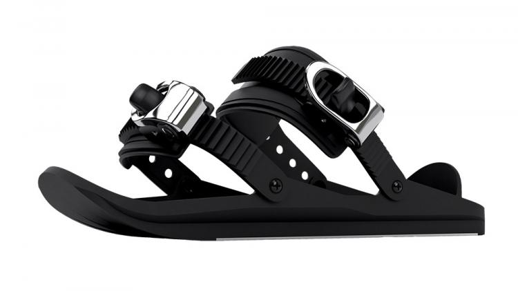 SnowFeet New Winter Sport Combines Skis and Skates