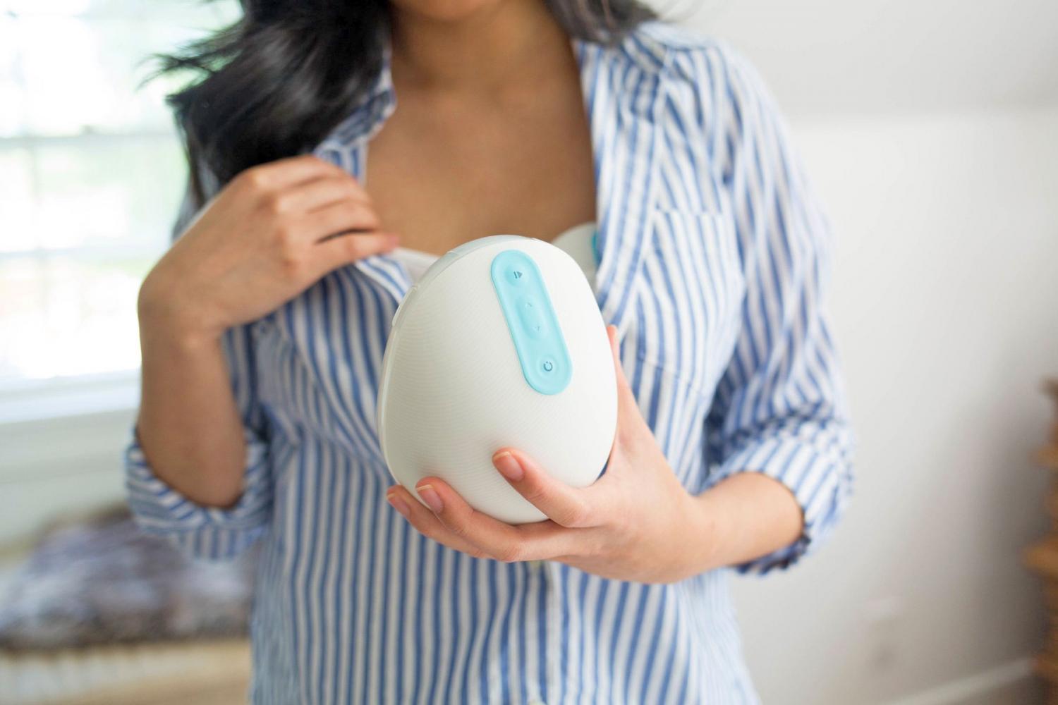 Willow cord-free self contained breast pump