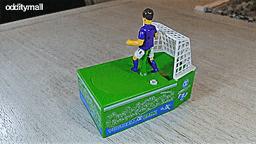 Soccer Kicking Coin Bank - Football coin kicking piggy bank
