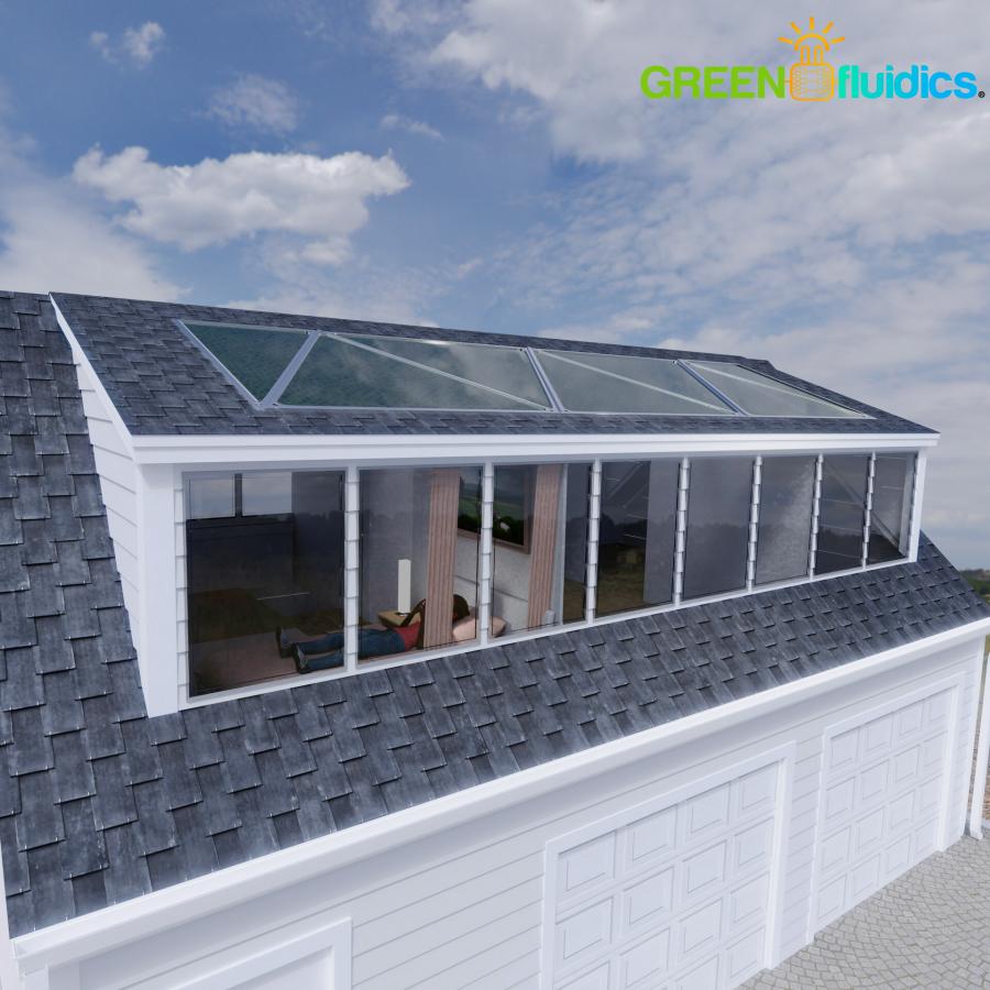 Solar Algae Biopanel Windows